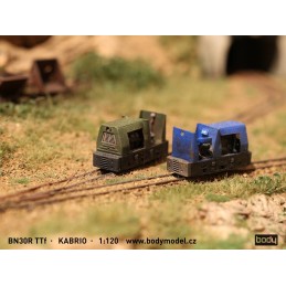 Model lokomotivy BN30R v měřítku 1:120 (TT)